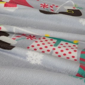 Deka 13 strieborná / červená