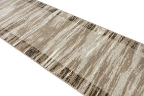 Protišmykový behúň MIRA 24150/130 béžový / hnedý / krémový