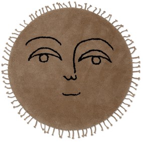 Všívaný koberček Sun, veľký – prírodný