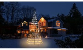 Twinkly TWP01KSPP-BEU - LED RGBW Vonkajší vianočný strom TREE 1000xLED IP44 Wi-Fi