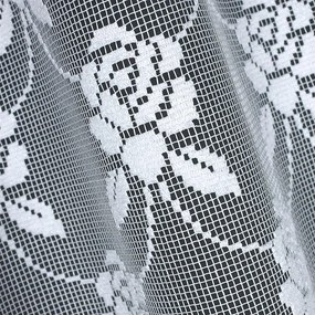 Záclona žakárová  359560 60 biela Tovar na mieru