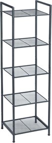 Regál Debra 128 cm černý