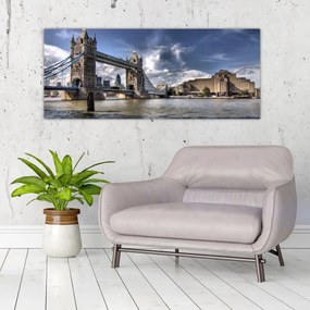 Obraz - Tower Bridge v Londýne (120x50 cm)