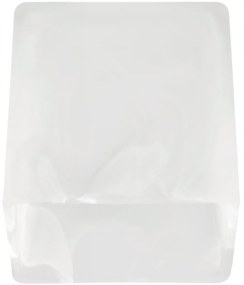 BERGE LED závesné stropné svietidlo, drevený trám, 2xE27, Luster Milk Cube