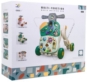 Interaktívna hračka 5 v 1 pre deti od 18 m+ chodítko,, kolobežka, stôl, senzorická doska ZDN.658