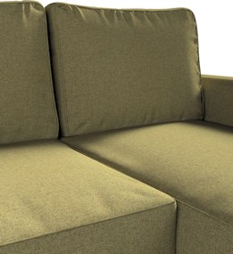 Poťah na sedačku Backabro (rozkladacia) s ležadlom farba produktu zelená látka zapletaná