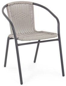 Záhradná stolička relipo béžová MUZZA