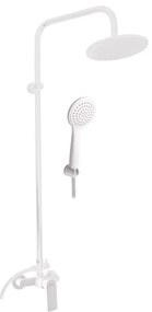 RAV Slezák NL182.5/7BMAT - Sprchová súprava s batériou NIL matná biela