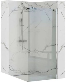 Rea AERO N 110, sprchová zástena WALK IN 110 x 195 cm, 8 mm číre sklo, chrómový profil, REA-K3021