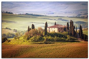 Obraz na plátne - Talianská venkovská krajina 1156A (60x40 cm)