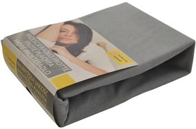 Froté plachta s gumkou 0,9/2,0 kol16 šedá