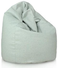 Vlnený sedací vak Sako sivomodrý