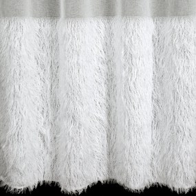 ZÁCLONA NA KRÚŽKOCH MARGARET6 140X250 CM KRÉMOVÁ