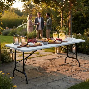 CH Skladací turistický stôl 180x75x72 cm