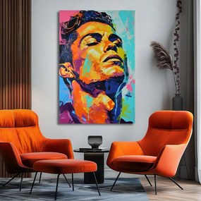 Obraz Cristiano Ronaldo - Energia víťaza | 100% originál domaľovaný akrylom