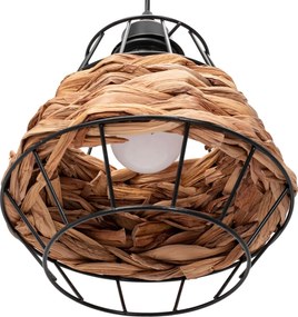 Toolight - Stropné svietidlo E27 60W APP989-1CP, hnedá-čierna, OSW-01047