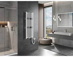 Mexen Mars, elektrické vykurovacie teleso 1200 x 400 mm, 400 W, biela, W110-1200-400-6400-20