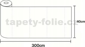 Samolepiace lamely na stenu R01, cena za kus, rozmer 300 cm x 40 cm, hnedé, IMPOL TRADE