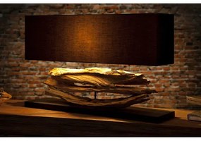 Stolová lampa 17327 Riverine - Čierna  - Komfort-nábytok