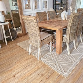 Ayyildiz, DOPREDAJ: 80x150 cm Kusový koberec Patara 4956 Beige – na ven i na doma, 80x150, béžová, chodba / predsieň