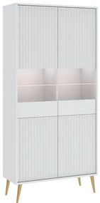 Vitrína 4D Barcelona biela