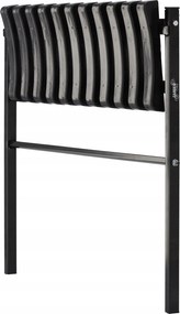 Garden Line SKLADACIA LAVICA, DĹŽKA 68 CM, ČIERNA *8275