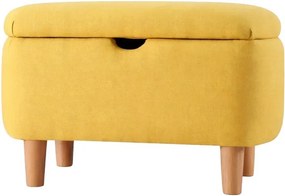 Žltá detská lavica Moouv – Hanah Home