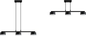 Brilagi - LED luster na lankách MONO 3xGX53/30W/230V čierna