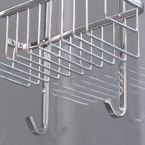 Roltechnik Outlet Závesná polička CHROME do sprchovacieho kúta, kód: 8000293