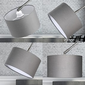 InternetovaZahrada Oblúková stojanová lampa s mramorovou základňou