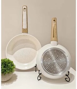 Panvica BIANCO 28 cm krémová/hnedá