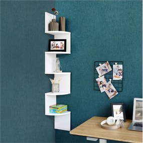 Sconto Nástenný regál FALKEN biela