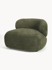 Kreslo z plyšového buklé Alba