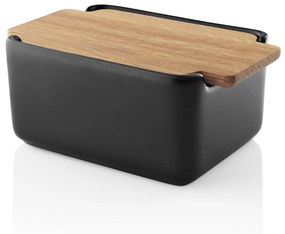 Eva Solo Kameninová maselnička Black / Oak Wood