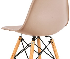 Jedálenská stolička AGA MRWCH-1Beige - béžová