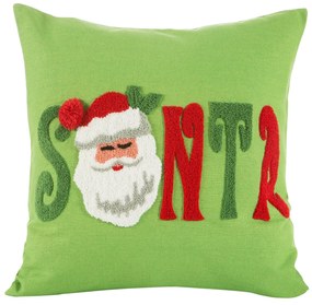 VIANOČNÁ DEKORAČNÁ OBLIEČKA NA VANKÚŠ NIKOLAS 45X45 CM VZOROVANÁ