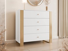Komoda Nalker 4SZ, Farby: biela