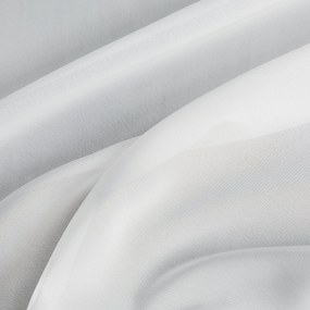ZÁCLONA NA KRÚŽKOCH DALIA 350X150 CM BIELA
