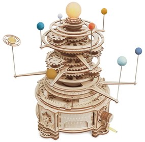 Robotime Rokr 3D dřevěné puzzle Sluneční soustava 316 ks