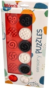 Mom’s Care - senzorické puzzle XL - kontrastné kolieska