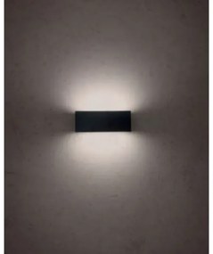 Redo 90154 - LED Vonkajšie nástenné svietidlo LAMPRIS 1xLED/12W/230V IP65