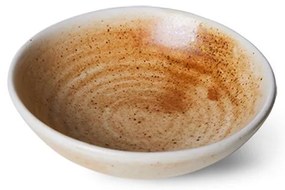 Rustikálne béžová porcelánová mištička Chef - Ø 9*3 cm / 50 ml