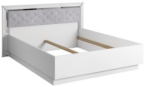 Manželská posteľ 160 cm Arnold Typ 31 (biela). Akcia -20%. Vlastná spoľahlivá doprava až k Vám domov. 1108274