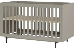 Sivá detská posteľ s roštom 70x140 cm Tomino – Germania