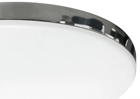 LED stropné svietidlo MAYA LED/10W/230V, priemer 26 cm, lesklý chróm