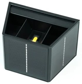 Brilagi - LED Solárne nástenné svietidlo SOLAR CUBE LED/2W/3,2V 1300 mAh IP54