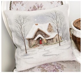Obliečka na vankúš s vianočným motívom 43x43 cm – Mila Home