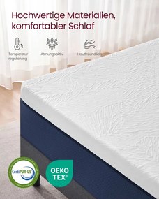 Matrac s gélovou pamäťovou penou RMZ124QZ01 výška 20 cm