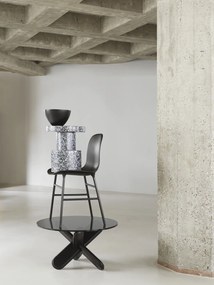 Stolička Form Chair – čierna/čierna oceľ