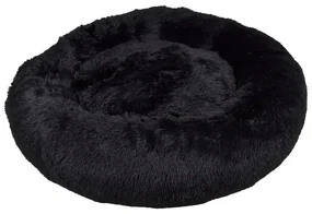 Čierny pelech pre psa ø 75 cm – Love Story